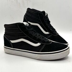 Vans Big Kid Sk8-Hi Shoe Sneaker Youth Size 6 Black White Vans Off The Wall
